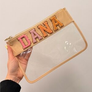 Clear flat pouch